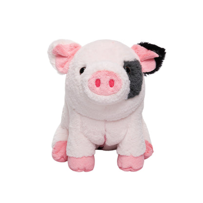 Plüschtier Der Familie Der Gefleckten Schweine, Das 4 Süße Plüschferkel Enthält