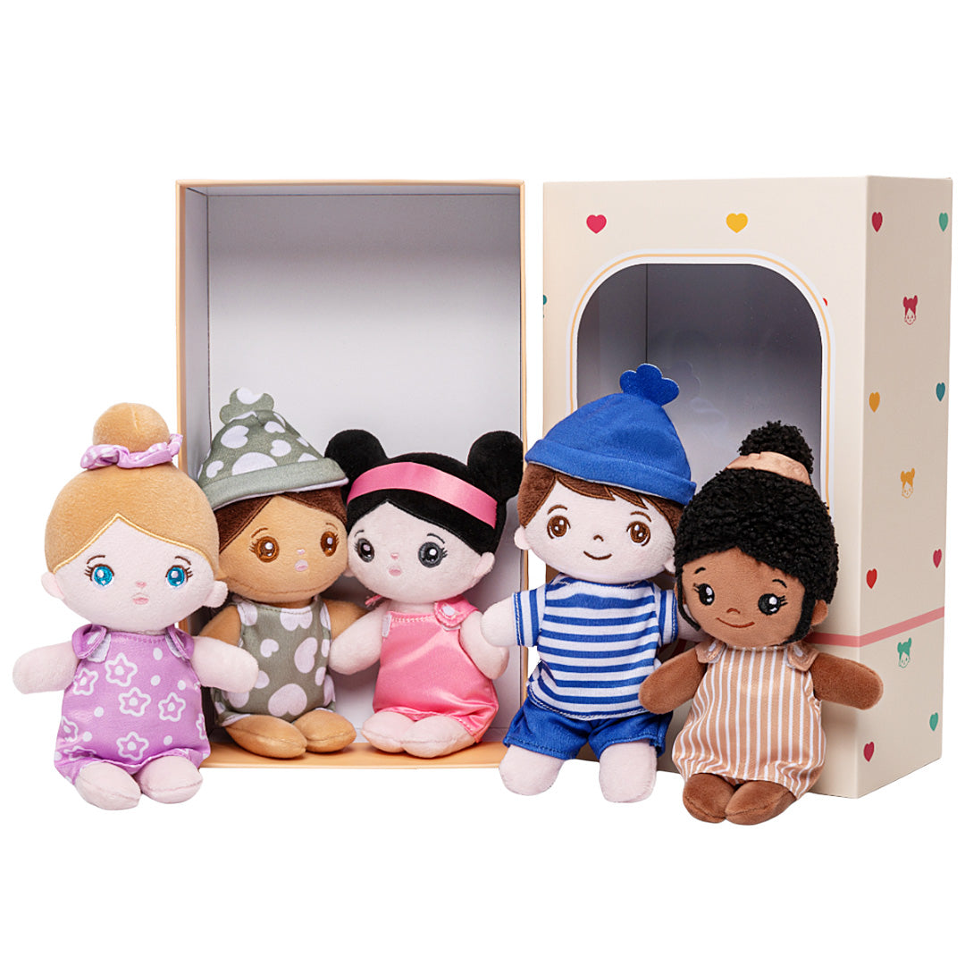 Personalisiertes Puppen-Geschenkbox-Set