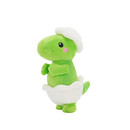 Rosa T-Rex Plüsch-Dinosaurier mit Babys und Umhängeband