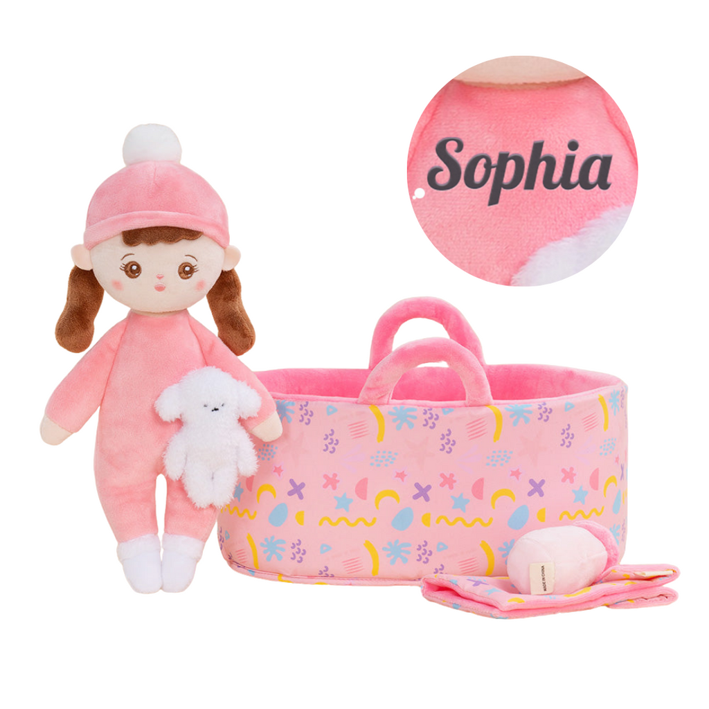 Personalisierte 25 cm weiche Plüsch-Babypuppe