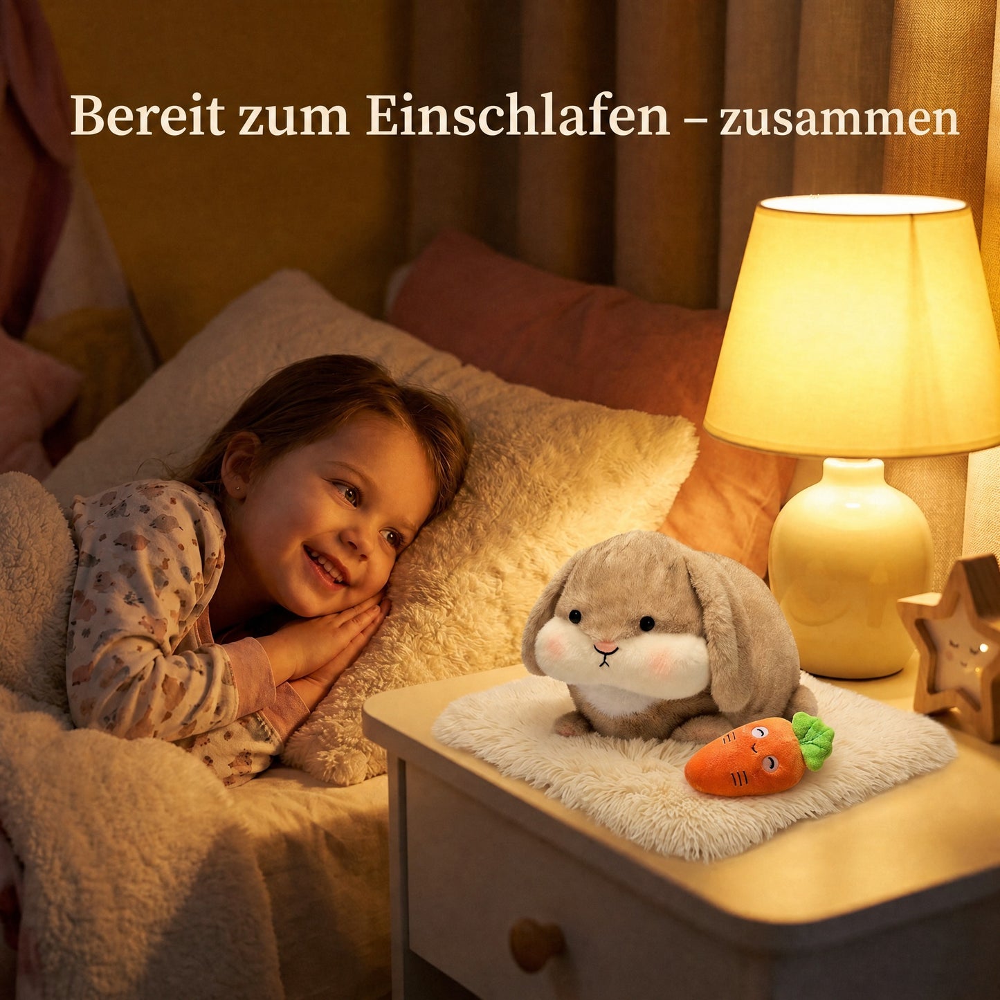 Schlappohr-Häschen in flauschiger Kuschelhöhle