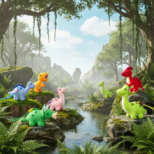 Laden Sie das Bild in den Galerie-Viewer, 6 Dinosaurier in einem schlüpfenden Ei versteckt