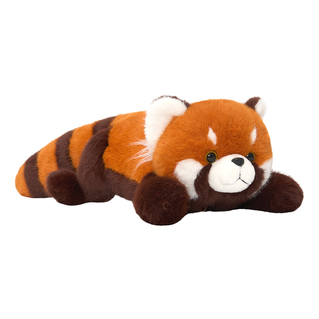 Roter Panda Kuscheltier-Familie mit 4 Babys