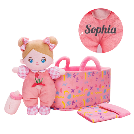 Personalisierte tragbare Puppen- und Geschenksets