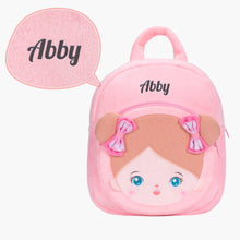Laden Sie das Bild in den Galerie-Viewer, Geschenkset mit weicher Babypuppe und Rucksack
