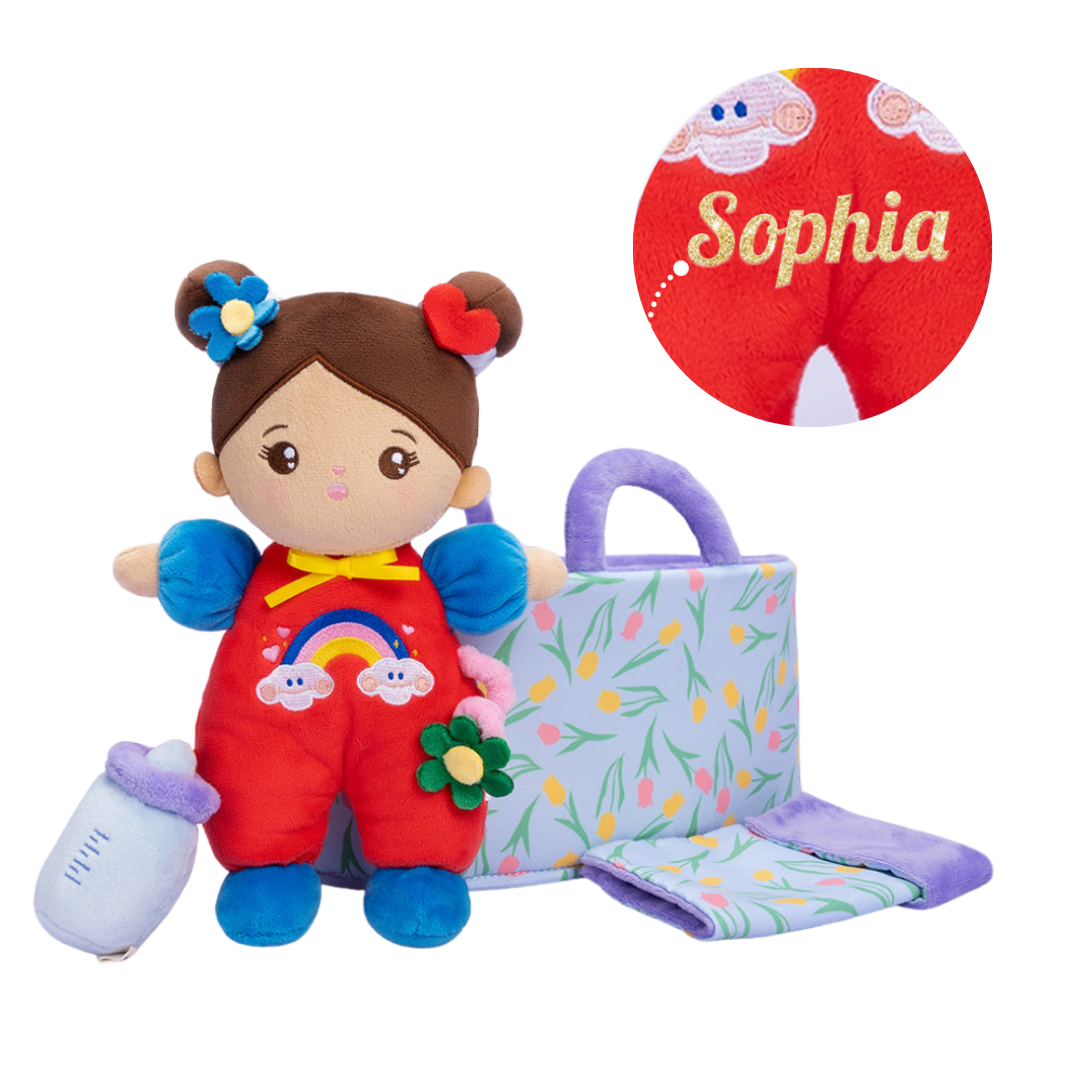 Personalisierte tragbare Puppen- und Geschenksets