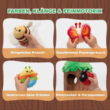 Laden Sie das Bild in den Galerie-Viewer, Mein erstes Baumhaus-Spielset | Weiches Sinnespielzeug für Babys ab 6 Monaten