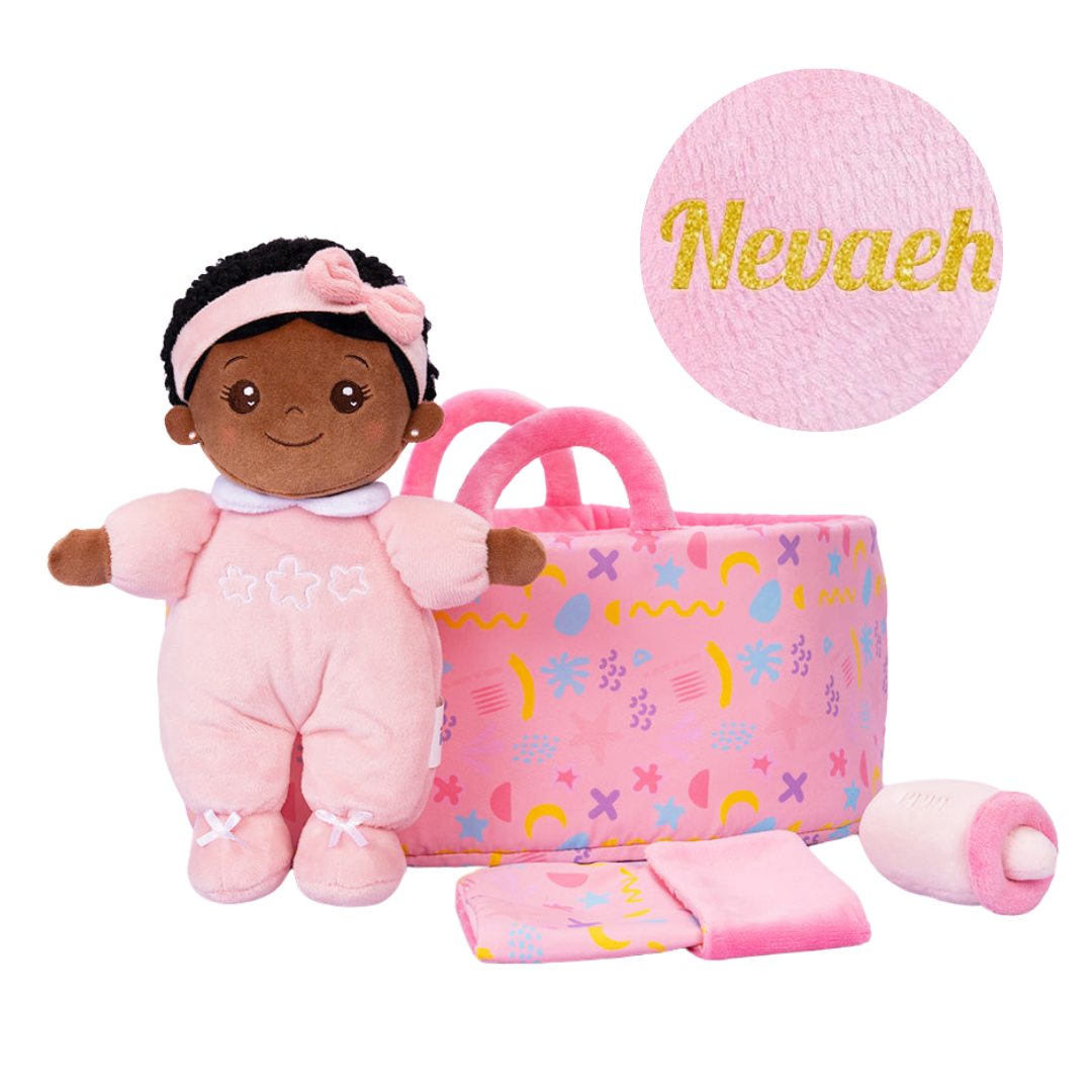 Personalisierte tragbare Puppen- und Geschenksets