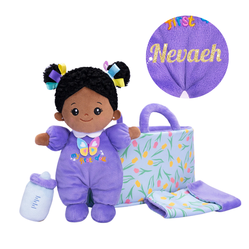 Personalisierte 25 cm weiche Plüsch-Babypuppe
