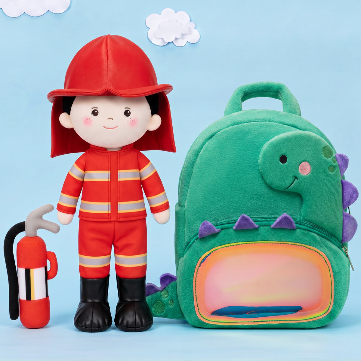Personalisierte Puppe und optionales Rucksack-Set (Sets sind ein tolles Angebot)