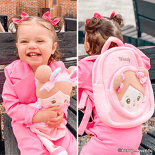 Laden Sie das Bild in den Galerie-Viewer, OUOZZZ OUOZZZ Personalized Doll + Backpack Bundle