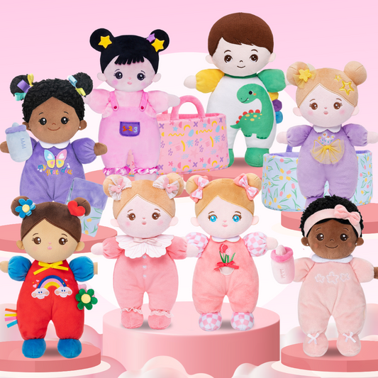 Personalisierte 25 cm weiche Plüsch-Babypuppe