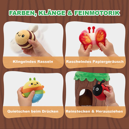 Personalisiertes Plüschspielzeug zum ersten Mal für Babys