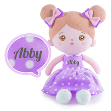 Laden Sie das Bild in den Galerie-Viewer, Personalisierte Puppe und Babybett-Accessoires mit Namen