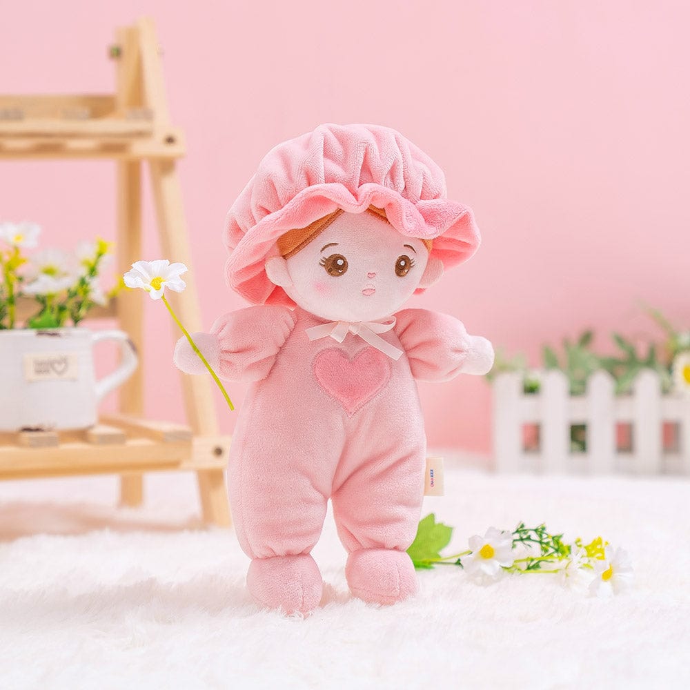 OUOZZZ Mini rosa personalisierte Plüschpuppe Mini-Puppe