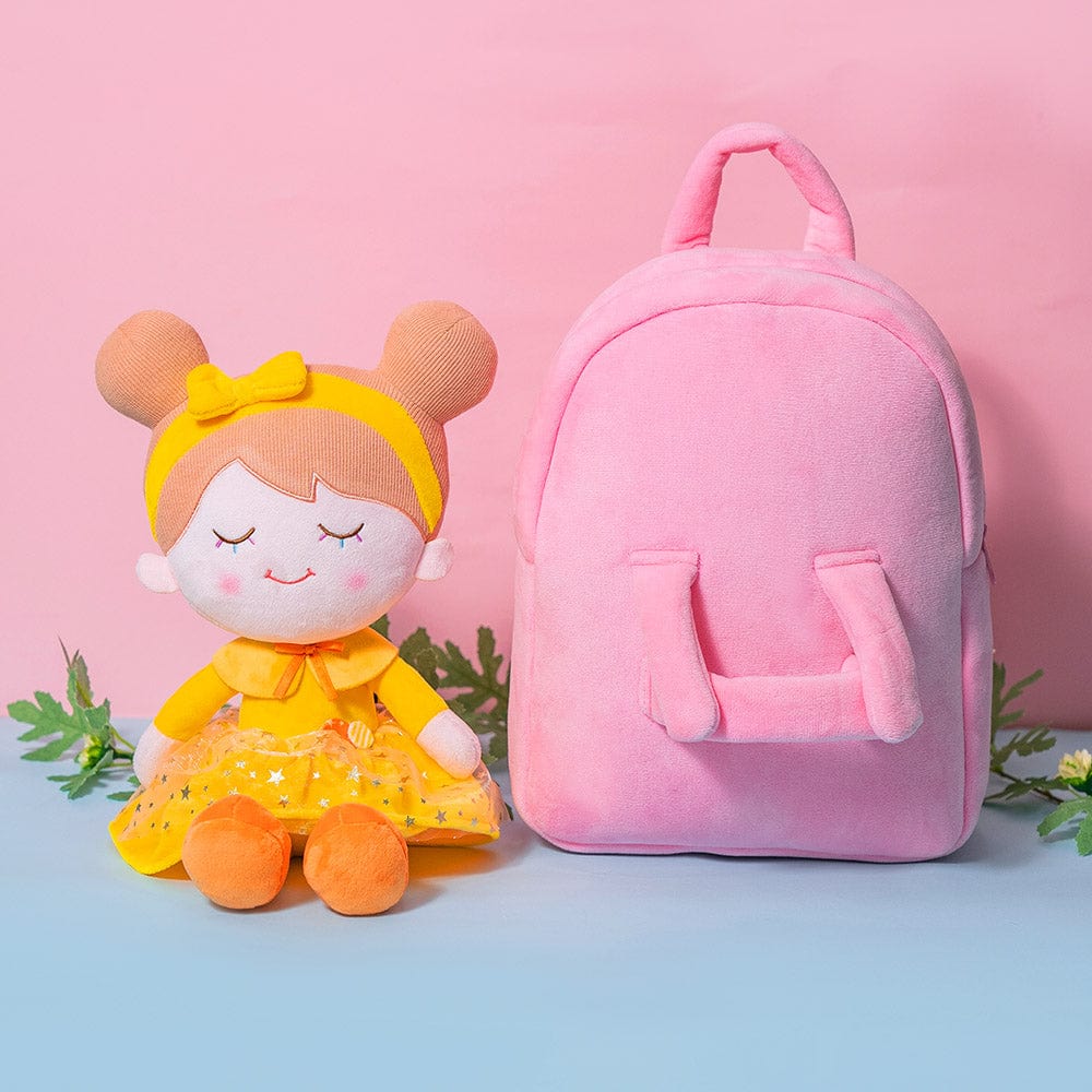 Personalizedoll Carry Puppe rosa Rucksack Rucksack Tragen🎒