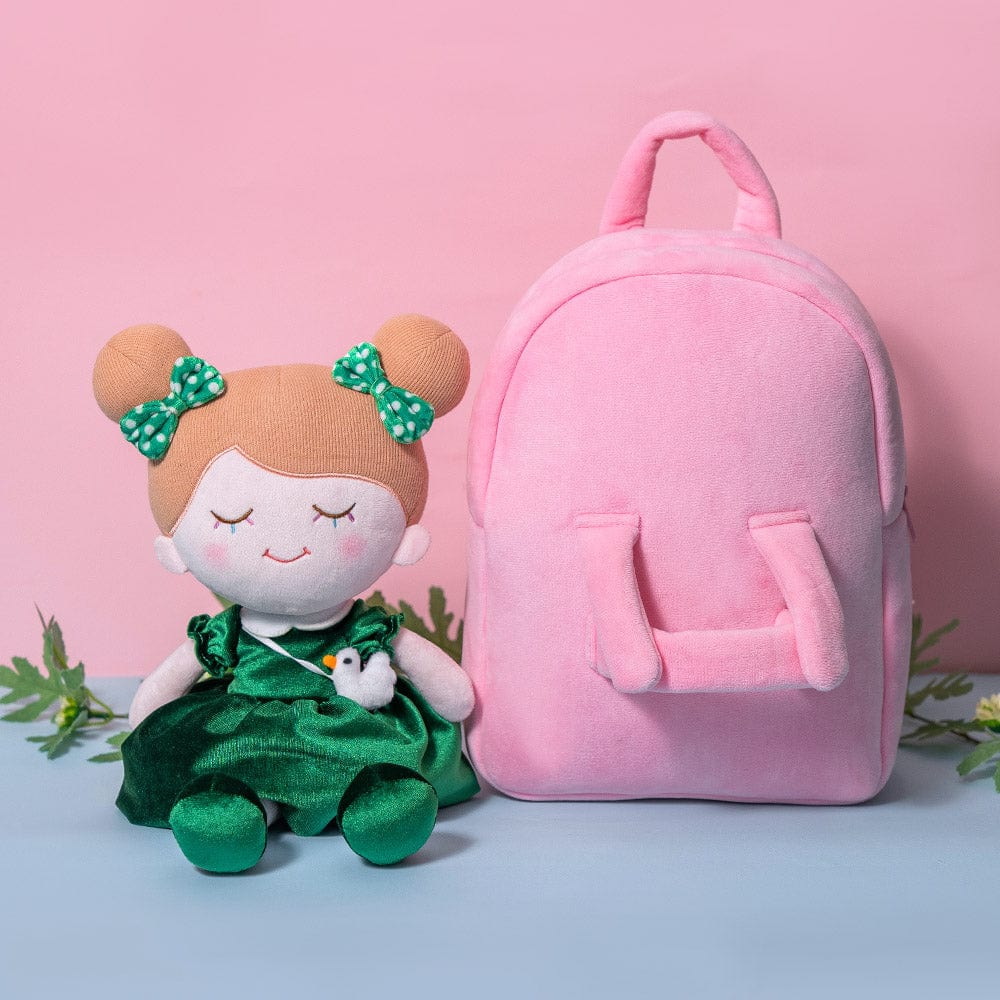 Personalizedoll Carry Puppe rosa Rucksack Rucksack Tragen🎒