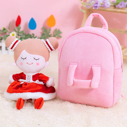 Personalizedoll Carry Puppe rosa Rucksack Einzelrucksack