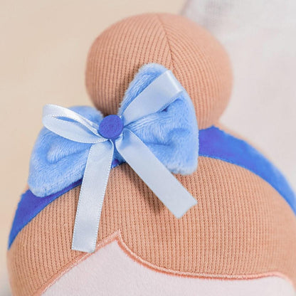 Puppenia Blaues Ballett Tutu personalisierte Plüschpuppe Blau🩰