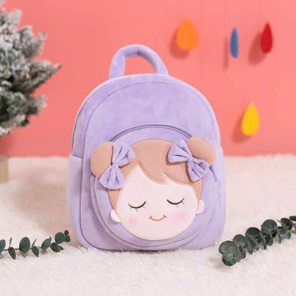 Personalizedoll Lila Personalisierter Plüschrucksack Lila Rucksack🎒