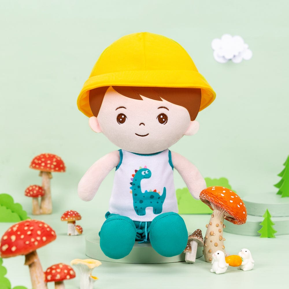 OUOZZZ Personalisierte Sommer-Plüschpuppe für Jungen