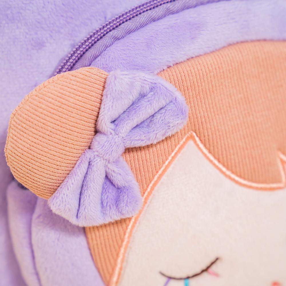 Personalizedoll Lila Personalisierter Plüschrucksack Lila Rucksack🎒