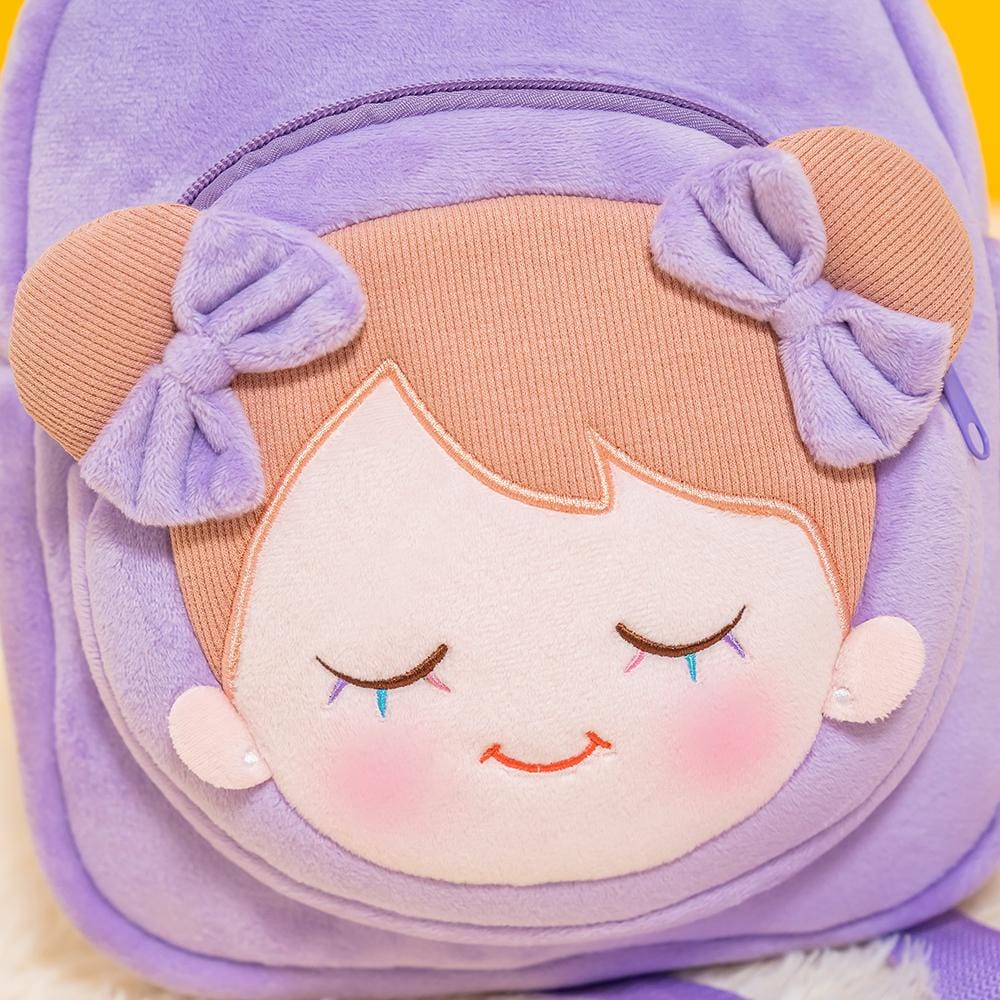 Personalizedoll Lila Personalisierter Plüschrucksack Lila Rucksack🎒