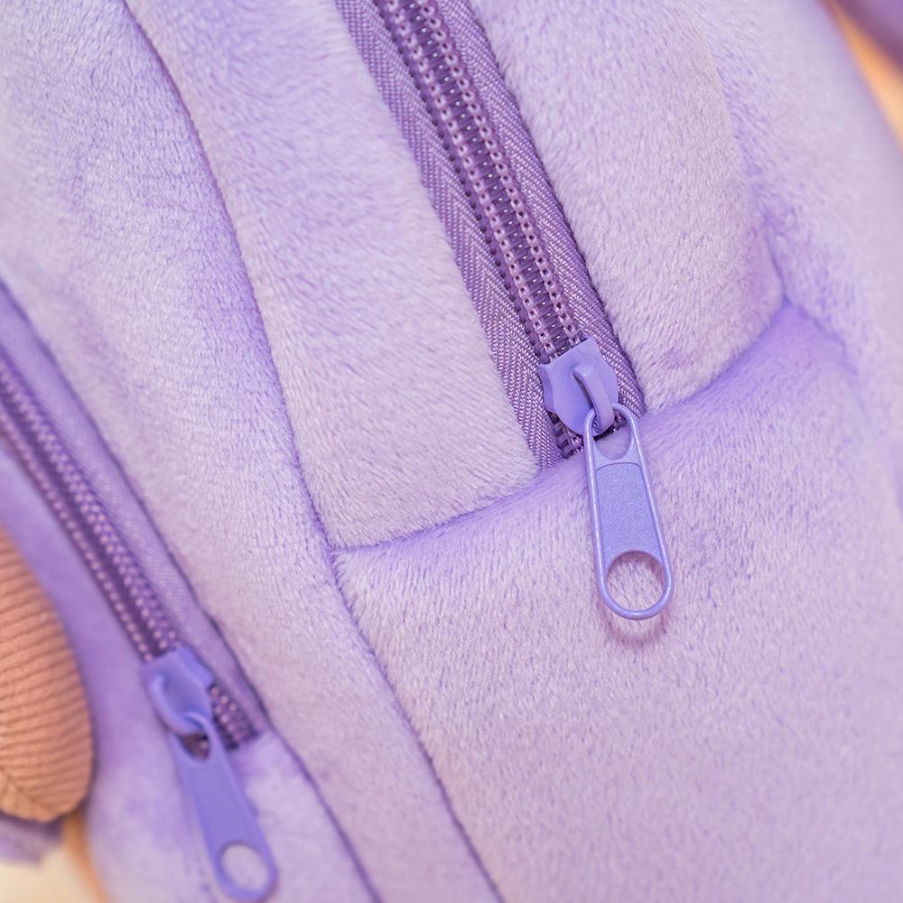 Personalizedoll Lila Personalisierter Plüschrucksack Lila Rucksack🎒