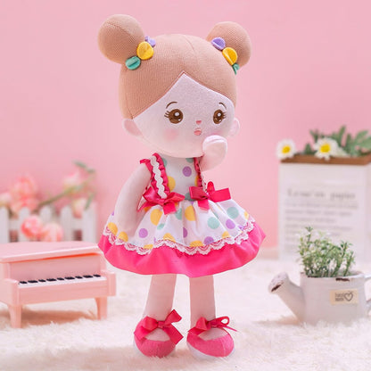OUOZZZ Pink Bow Rock Persönlichkeit Plüschpuppe Pinker Bogen🎀