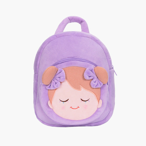 Personalisierter Plüschrucksack Lila