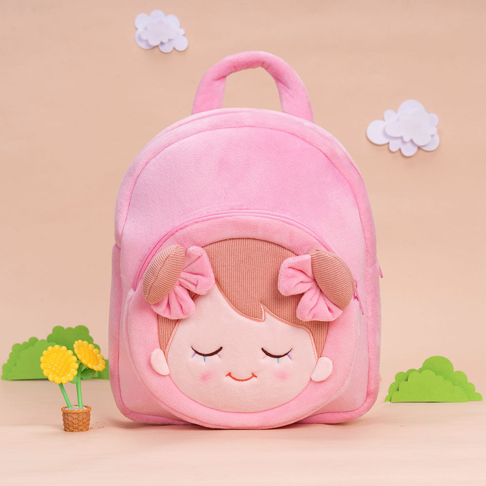Personalisierter Plüschrucksack Rosa