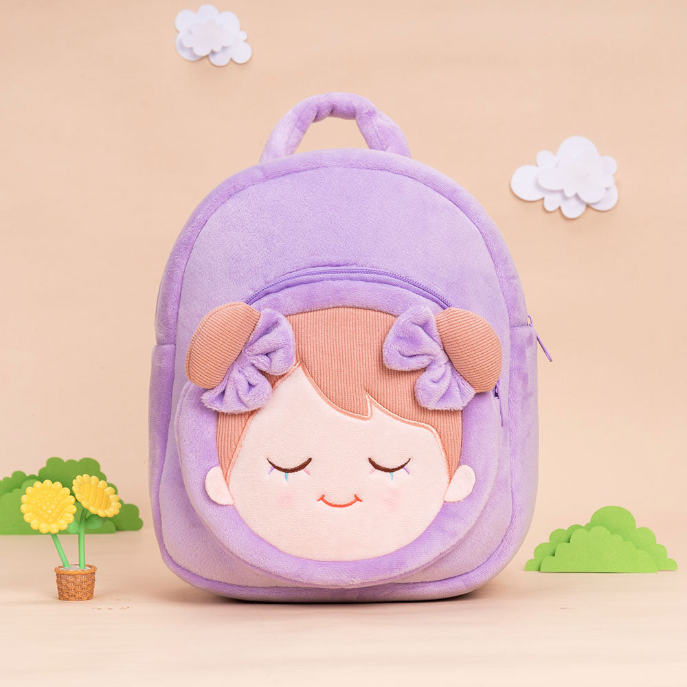 Personalisierter Plüschrucksack Lila
