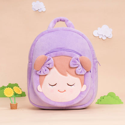 Personalisierter Plüschrucksack Lila
