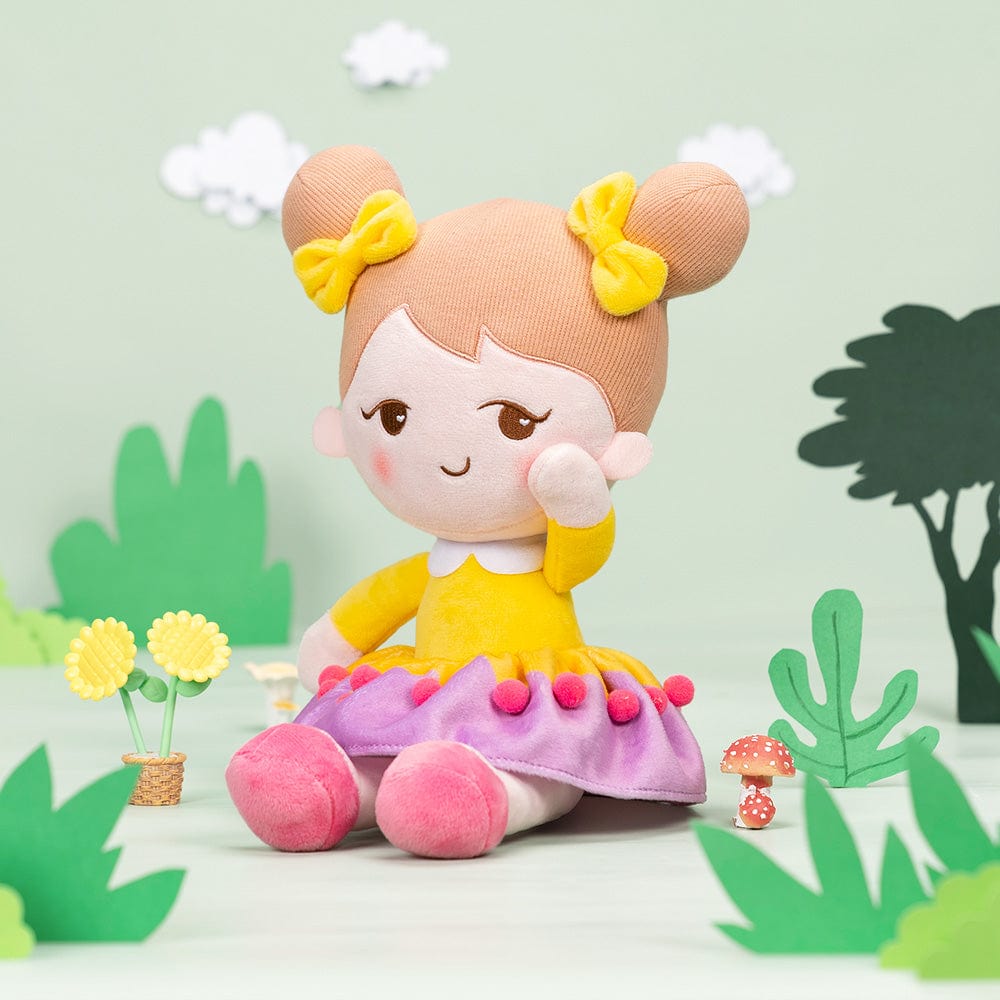 Personalizedoll Personalisierte Plüschpuppen mit schelmischem Ausdruck im Clownkostüm