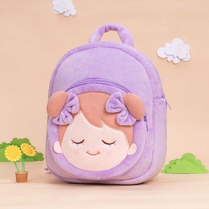 Personalisierter Plüschrucksack Lila