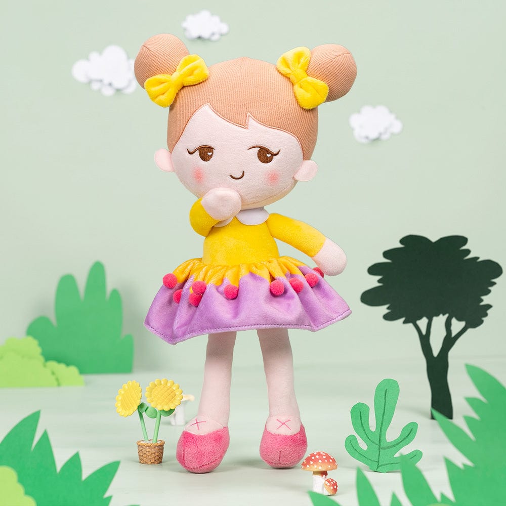 Personalizedoll Personalisierte Plüschpuppen mit schelmischem Ausdruck im Clownkostüm