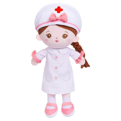 Personalisierte Plüschpuppen mit Offenen Augen der Krankenschwester