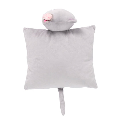 Personalisierte Plüsch-Katzenpuppe & Kissen & Beruhigendes Handtuch Geschenkset