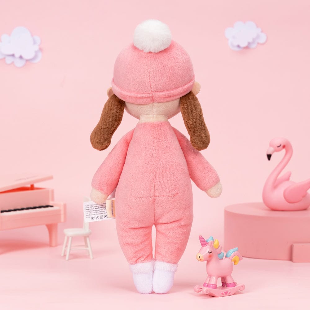 OUOZZZ Klein Rosa Personalisierte Plüschpuppen mit Offenen Augen