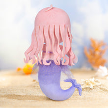 Laden Sie das Bild in den Galerie-Viewer, Personalisierte Plüschpuppen mit Offenen Augen der Meerjungfrau