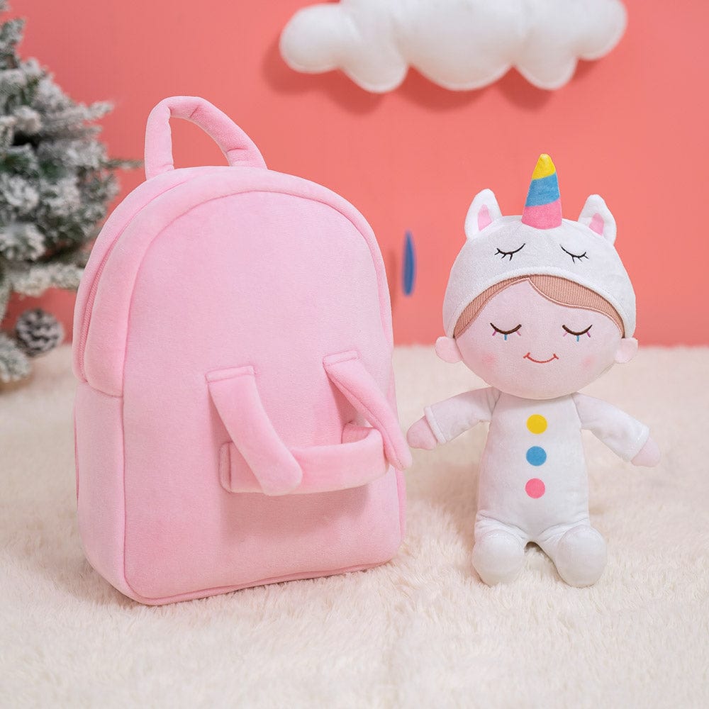 Personalizedoll Carry Puppe rosa Rucksack Einzelrucksack