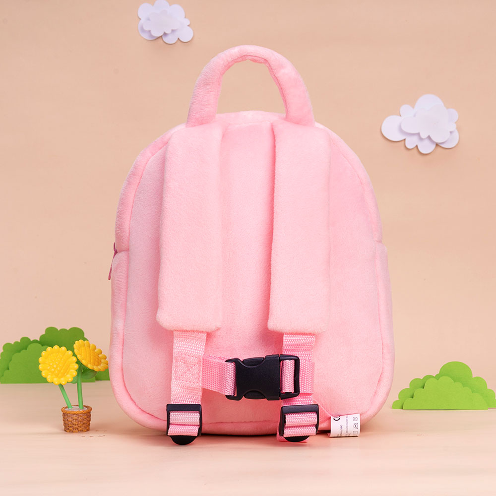 Personalisierter Plüschrucksack Rosa
