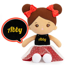 Laden Sie das Bild in den Galerie-Viewer, Puppenia Süße Plüschpuppe mit originellem Design und Persönlichkeit + (optionales Set) Abby-3