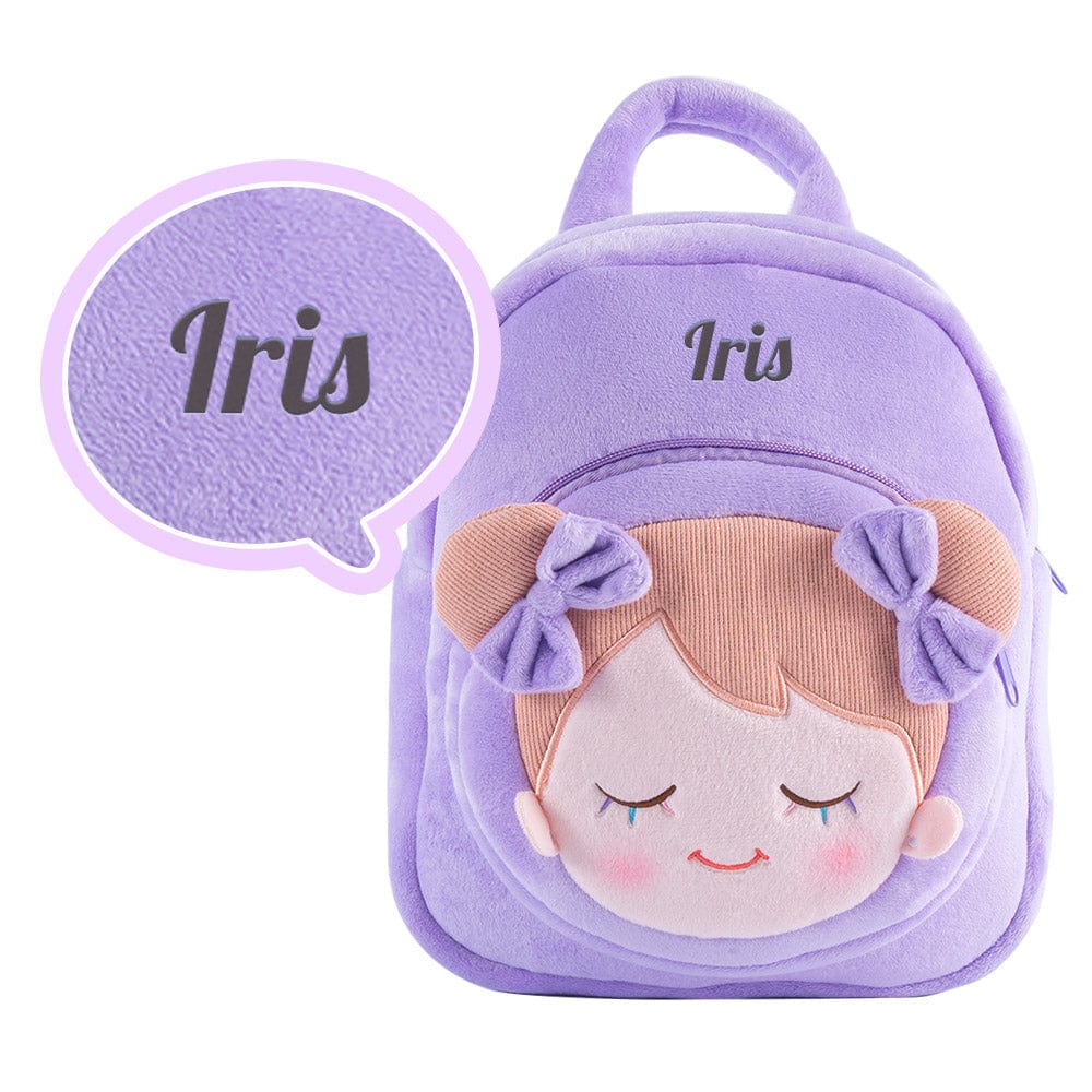 Puppenia Puppen und Rucksäcke mit Namen（Kaufen Sie 2 und erhalten Sie 15 % Rabatt） lila Rucksack🎒