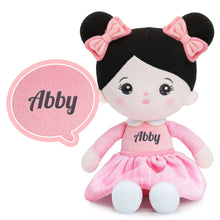 Laden Sie das Bild in den Galerie-Viewer, Puppenia Süße Plüschpuppe mit originellem Design und Persönlichkeit + (optionales Set) Abby-1