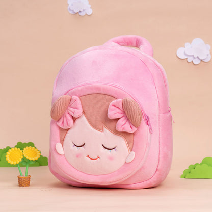 Personalisierter Plüschrucksack Rosa