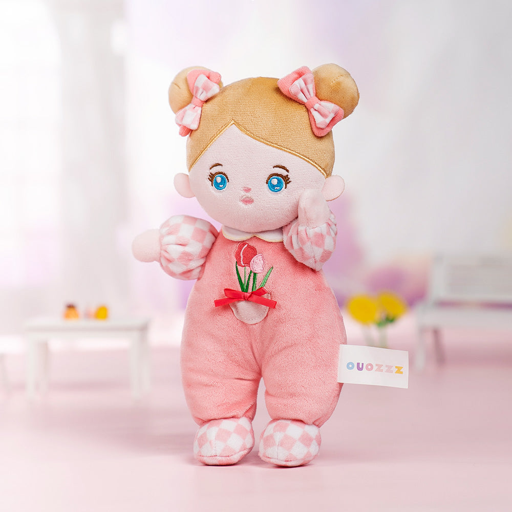 Mini Personalisierte Plüschpuppen mit Offenen Blaue Augen