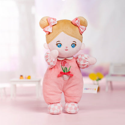 Mini Personalisierte Plüschpuppen mit Offenen Blaue Augen