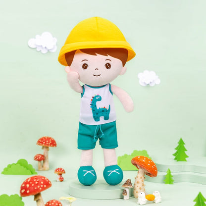 OUOZZZ Personalisierte Sommer-Plüschpuppe für Jungen