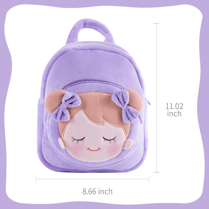 Personalizedoll Lila Personalisierter Plüschrucksack Lila Rucksack🎒